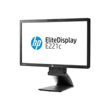 Refurbished HP EliteDisplay E221C 21.5" Full HD LED Monitor - Black - Good