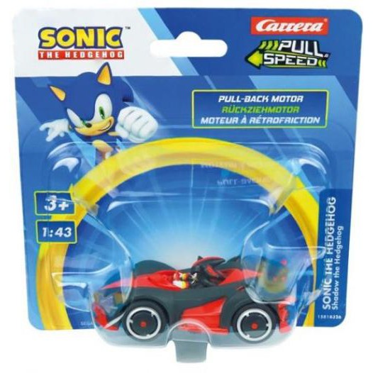 Carrera Pull Speed: Sonic The Hedgehog - Shadow The Hedgehog Vehicle