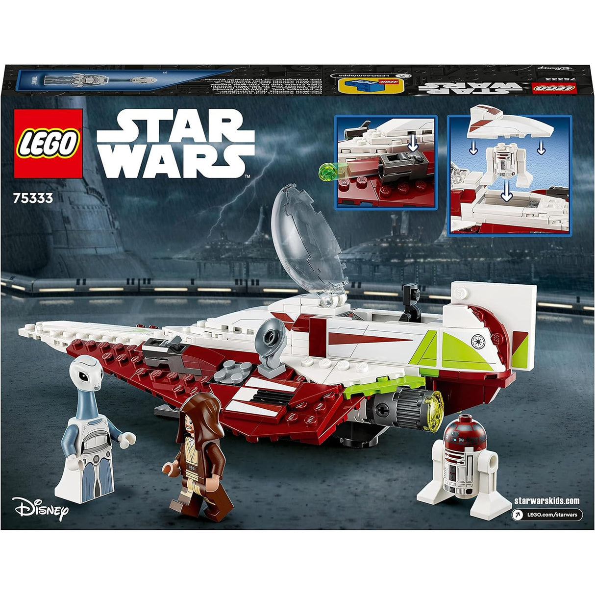 LEGO 75333 Star Wars Obi-Wan Kenobi’s Jedi Starfighter