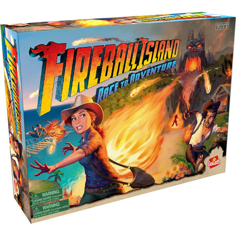 Goliath Games Fireball Island Race to Adventure Board Game
