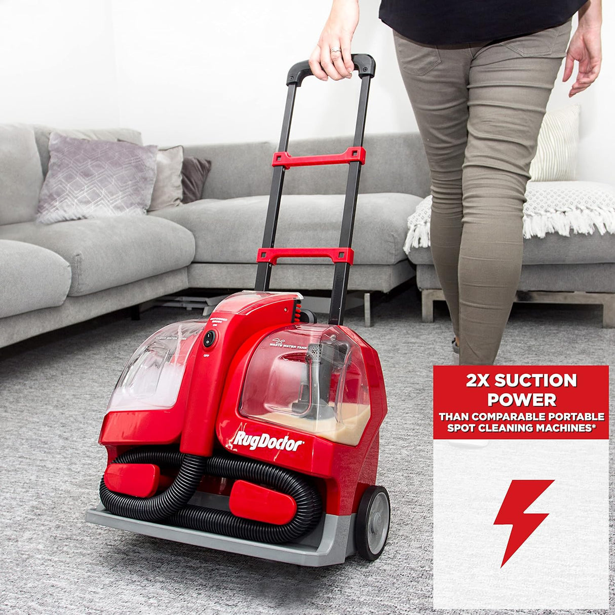 Rug Doctor 93306 Portable Spot Cleaner - Red - Good