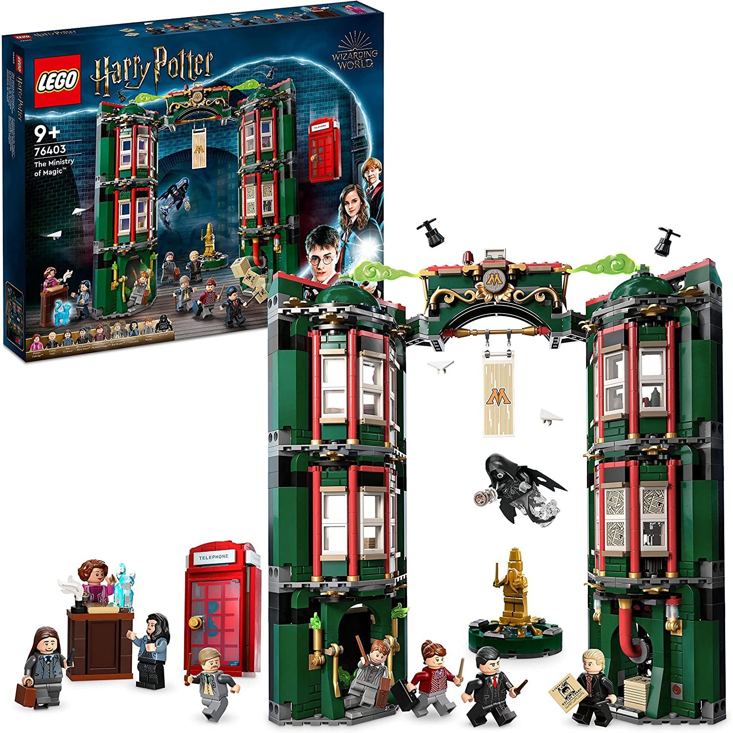 Lego 76403 Harry Potter The Ministry of Magic Modular Set