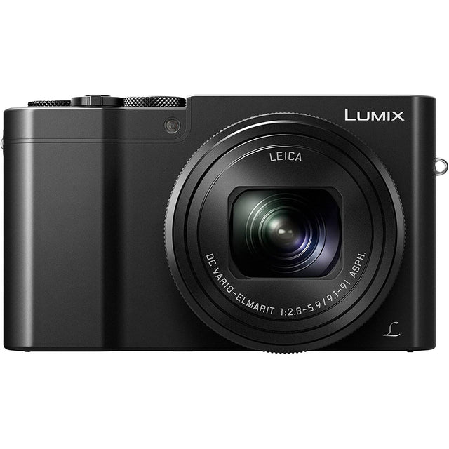 Panasonic Lumix DMC-TZ100 Digital Camera, 4K Ultra HD, 20.1MP, Black