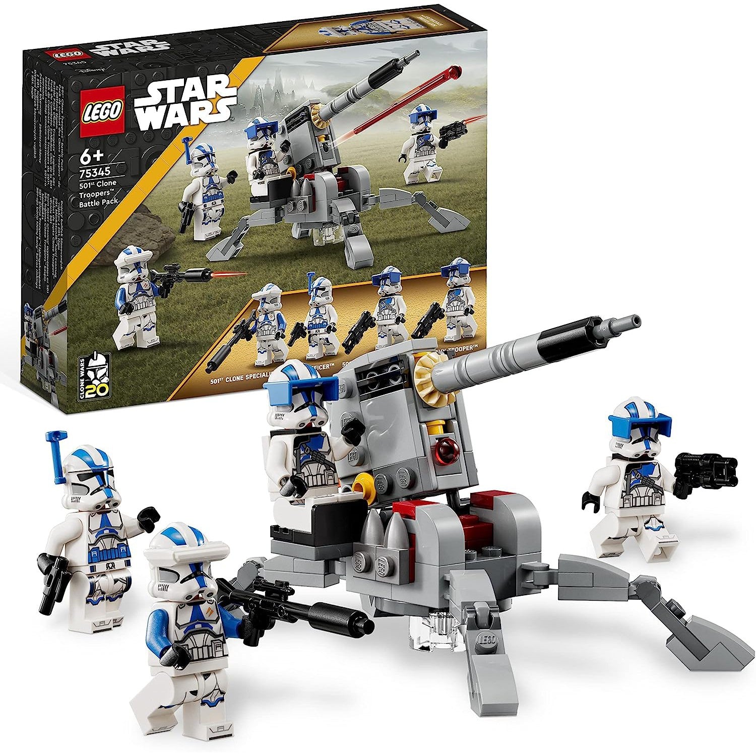 LEGO 75345 Star Wars 501st Clone Troopers Battle Pack - New