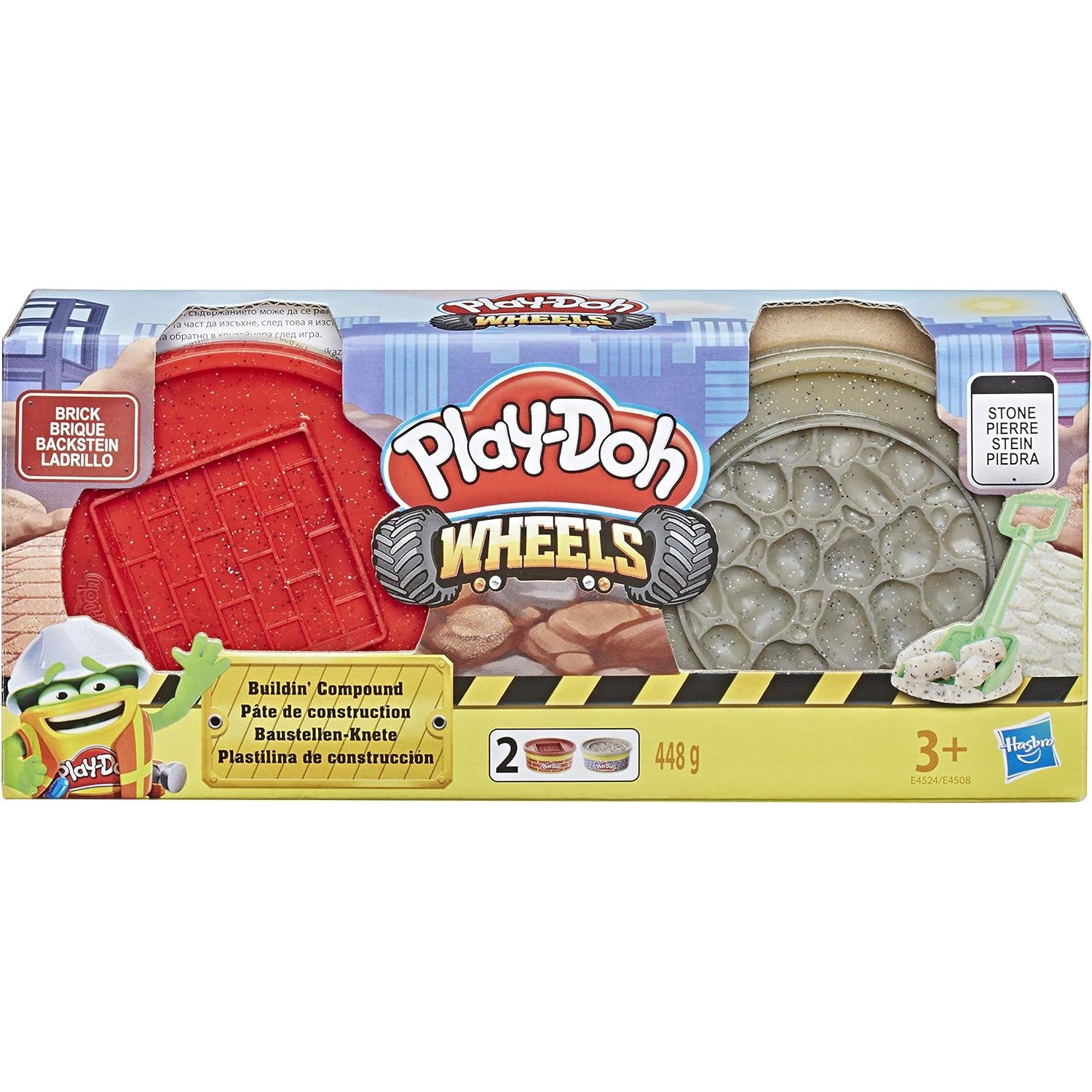 Play-Doh Wheels Buildin' Compound Brick
