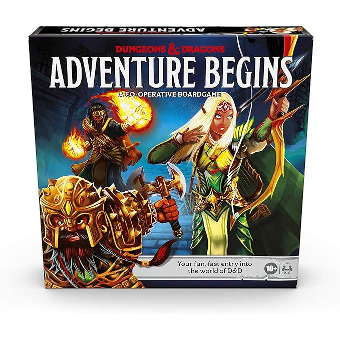 Dungeons & Dragons Adventure Begins Board Game