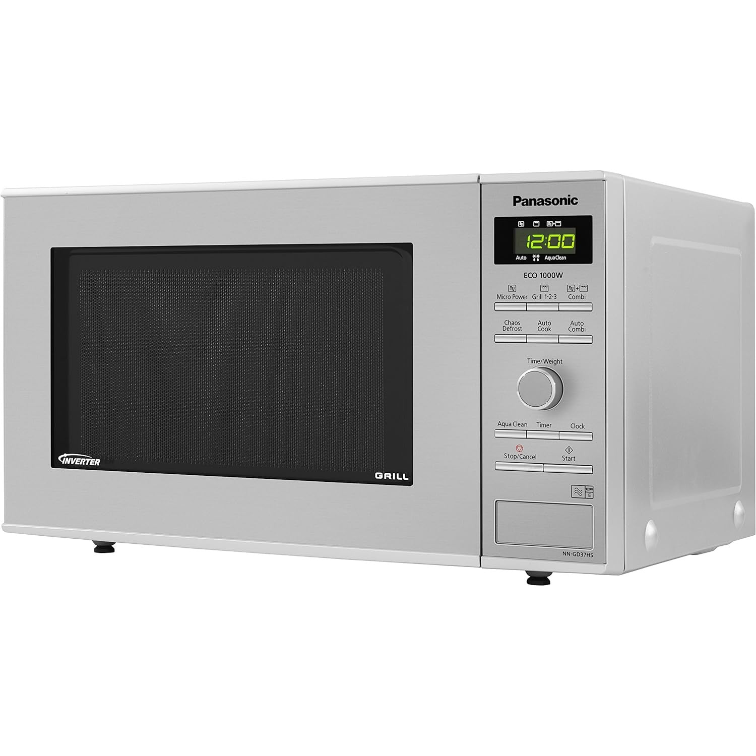 Panasonic NN-GD37HSBPQ Compact Microwave Oven - Silver