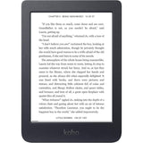 Kobo Nia eReader 6" Illuminated Touch Screen Wi-Fi, Black - Pristine