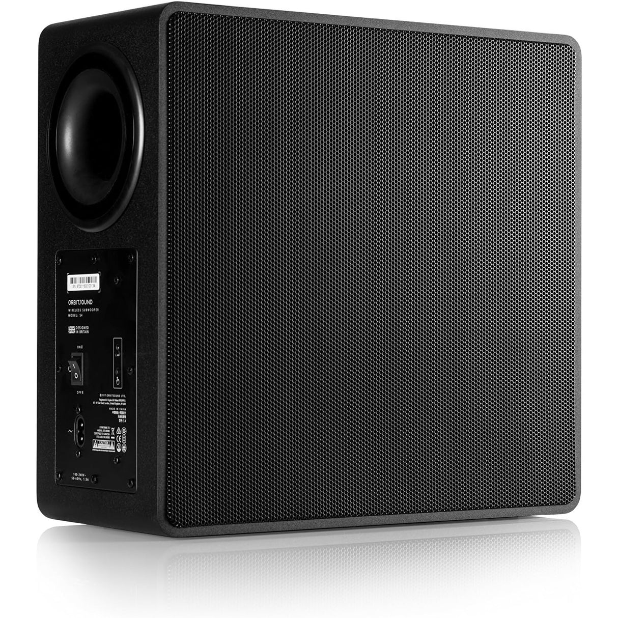 Orbitsound SUB S4 Wireless Subwoofer - Black - Refurbished Pristine