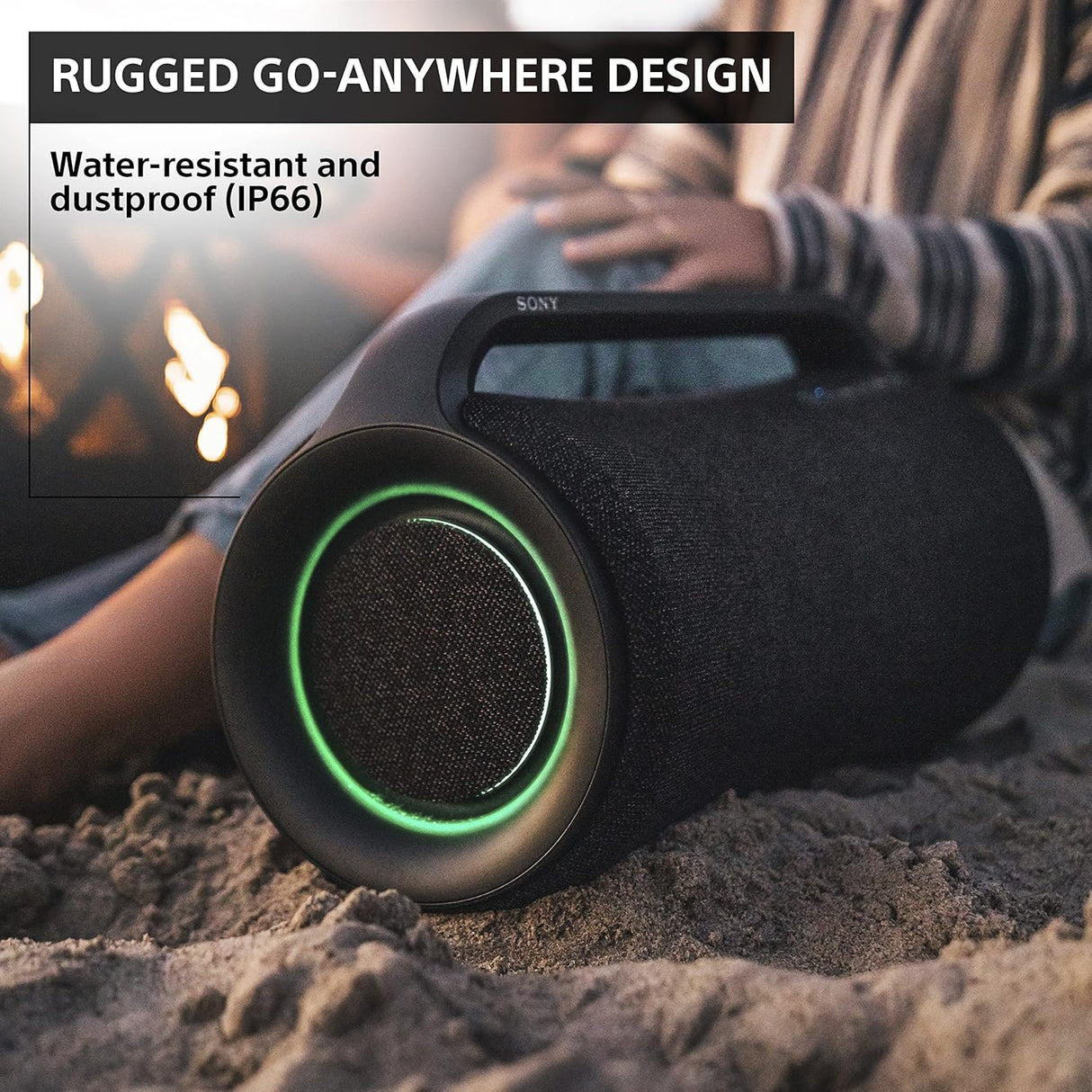 Sony SRS-XG500 X-Series Portable Wireless Speaker - Black - Good
