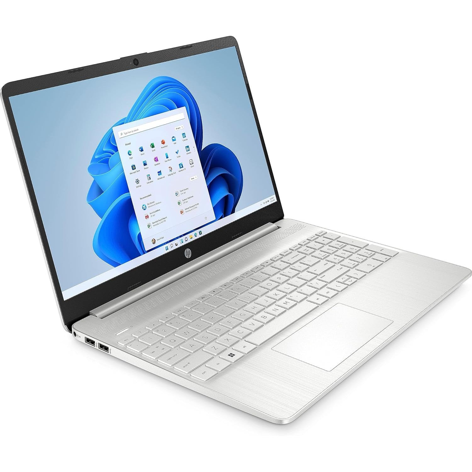 HP 15S-FQ0028NA Laptop Intel Pentium 4GB RAM 128GB SSD 15.6" - Silver