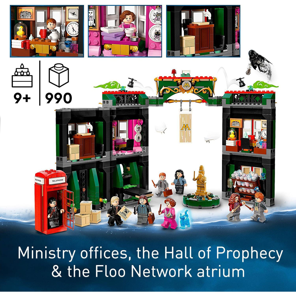 Lego 76403 Harry Potter The Ministry of Magic Modular Set