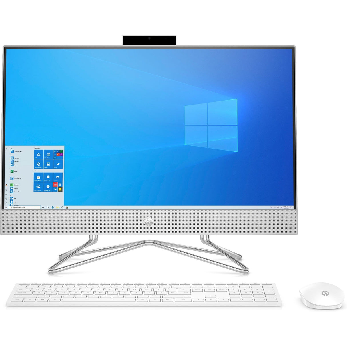 HP All-in-One 24-DP0062NA AMD Ryzen 5 4500U 8GB RAM 256GB SSD 23.8" - White