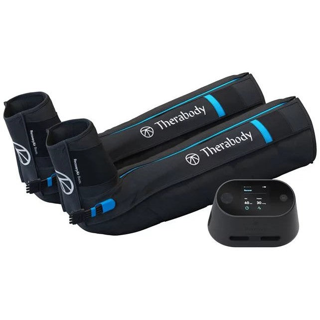 Therabody RecoveryAir PRO Pneumatic Compression System - Black - Large - Refurbished Pristine