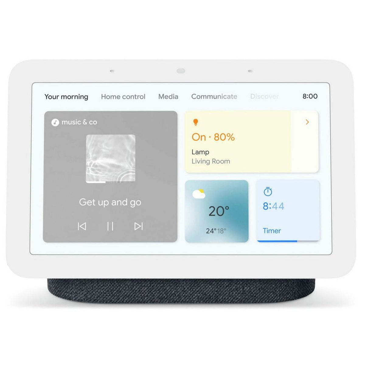 Google Nest Hub (2nd Gen) Smart Display - Charcoal - Refurbished Good