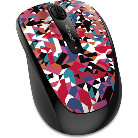 Microsoft Wireless Mobile Mouse 3500 - Geo Prism - New