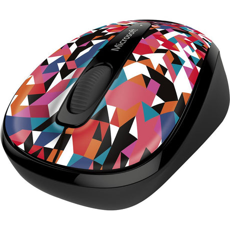 Microsoft Wireless Mobile Mouse 3500 - Geo Prism - New