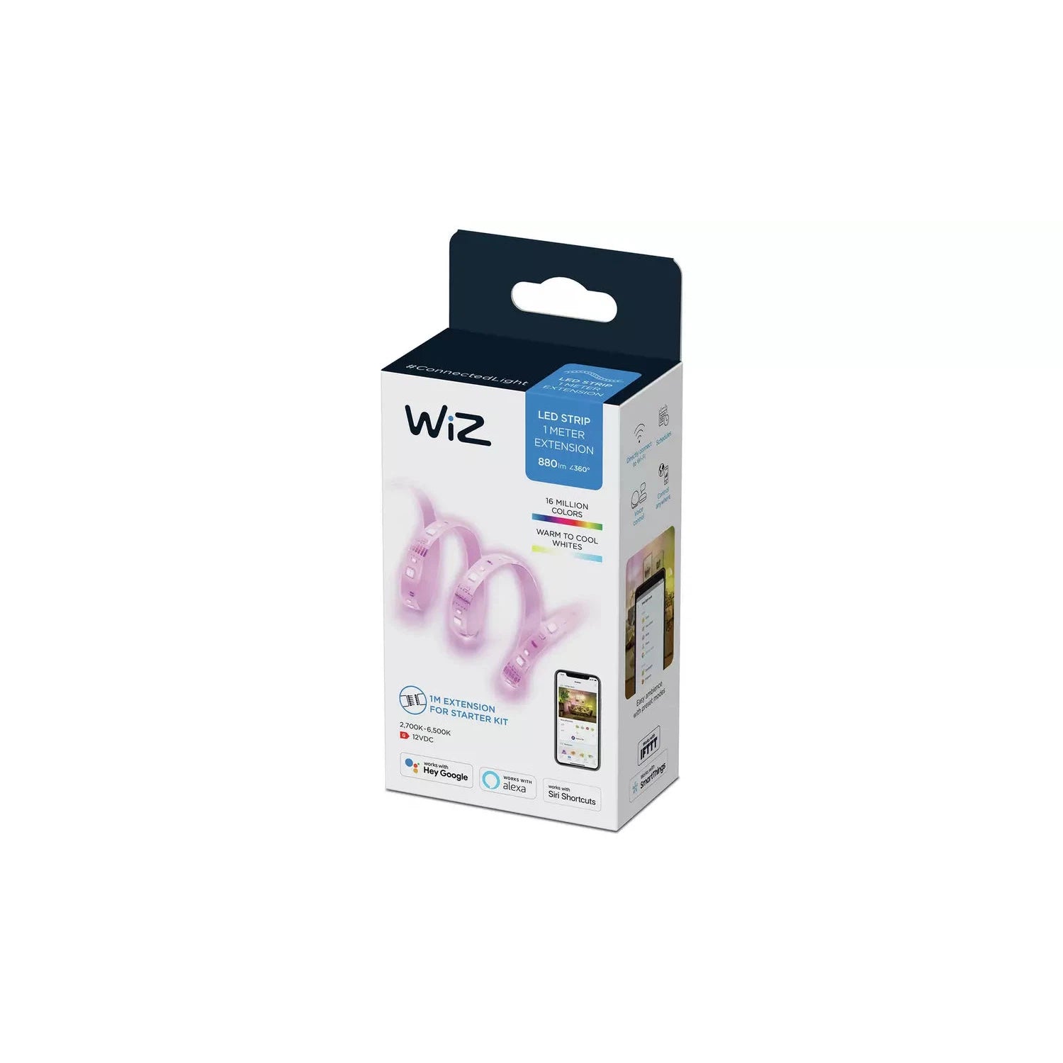 Wiz 1 Metre Colour Lightstrip Extension for Starter Kit