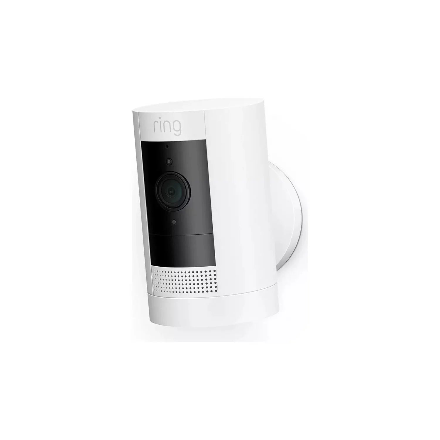 Ring Stick Up Cam Plug-In 3rd Gen Security Camera - White - Refurbished Pristine