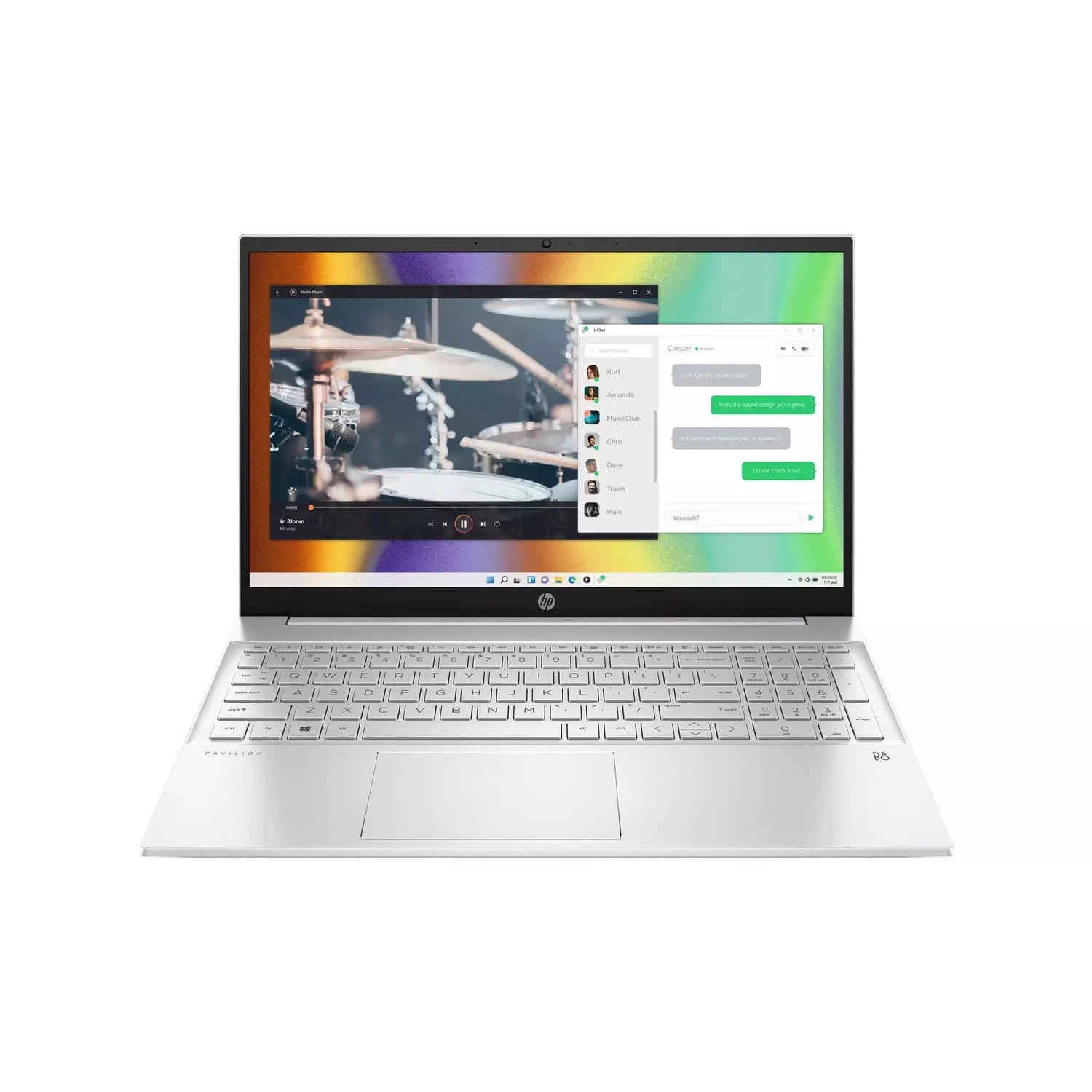 HP 15-EH1016NA AMD Ryzen 3 4GB RAM 256GB - Silver