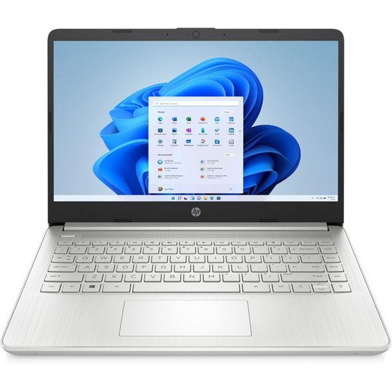HP 14S-DQ2507SA 14" Laptop Intel Core i3 4GB RAM 128GB SSD - Silver - Refurbished Excellent