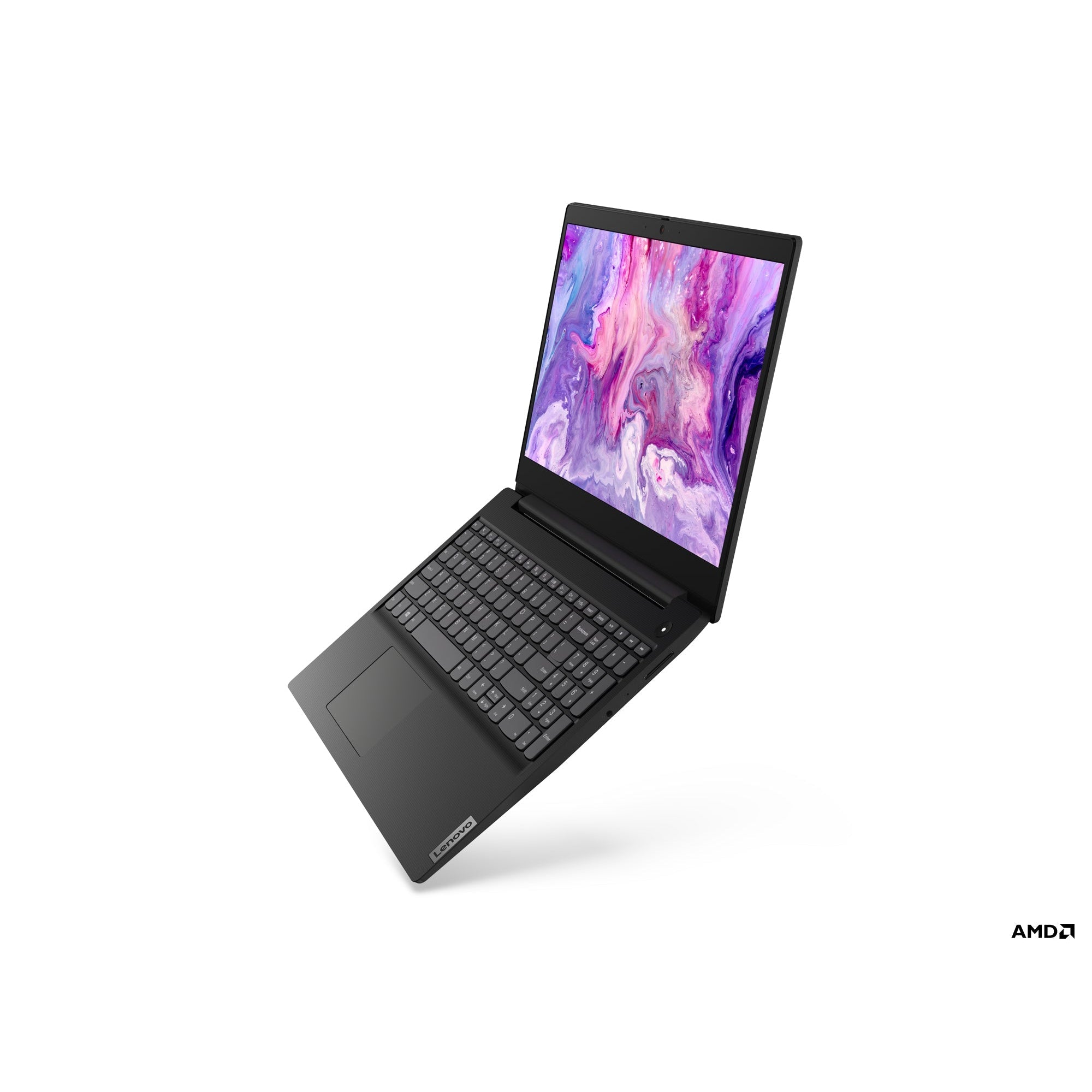 Lenovo IdeaPad 3 81W100QVUK Laptop AMD Ryzen 5 8GB RAM 256GB SSD 15.6"- Black