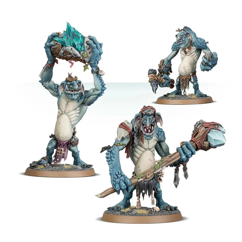 Warhammer Age of Sigmar Gloomspite Gitz Rockgut Troggoths