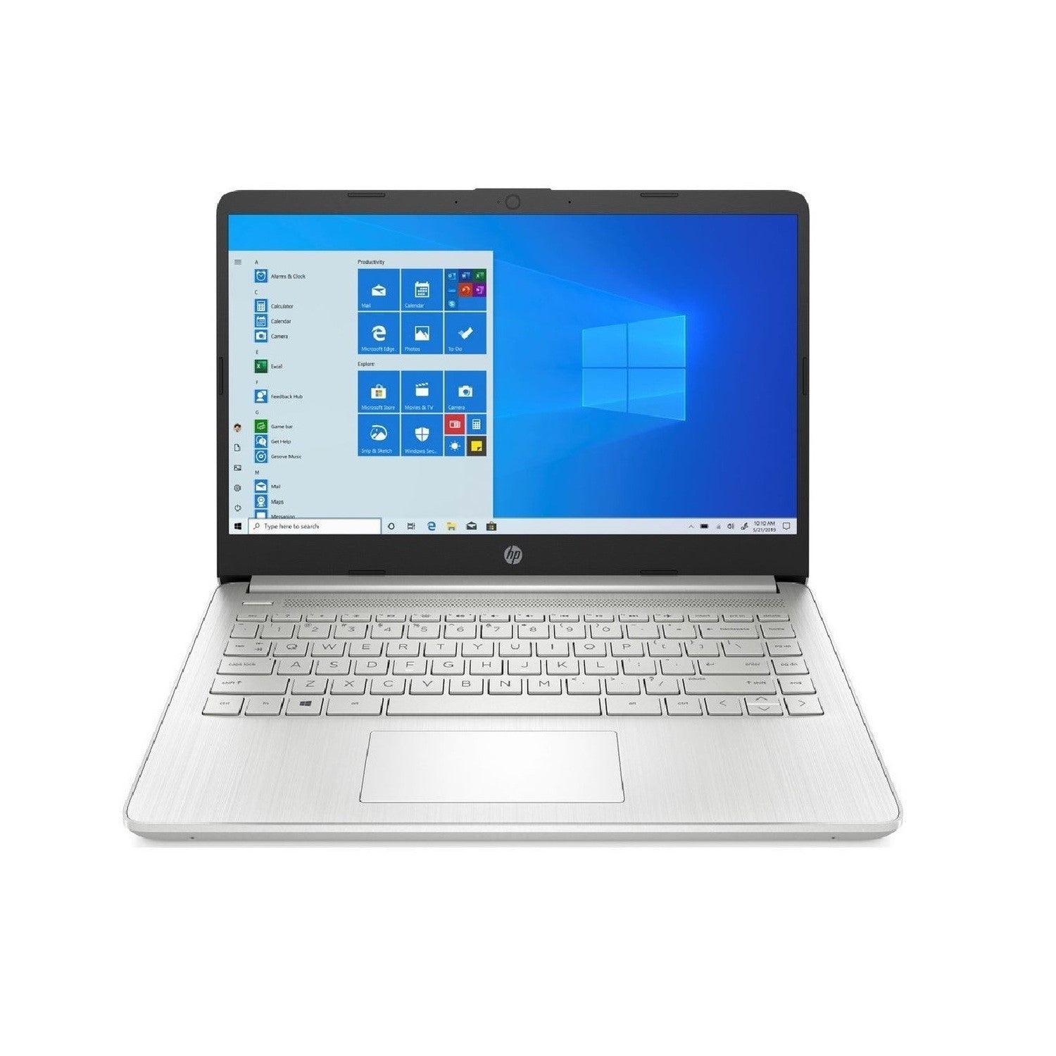 HP 14S-DQ2514SA 14" Laptop Intel Core i7 8GB RAM 512GB SSD - Silver - Refurbished Pristine