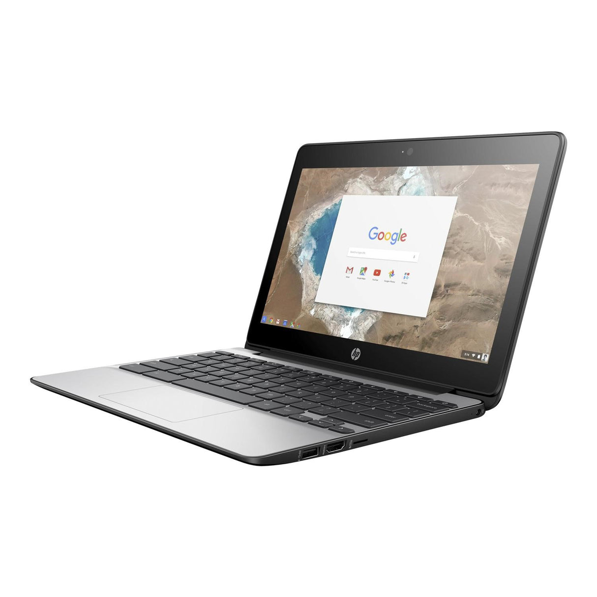 HP Chromebook 11-V000NA X9W43EA Intel Celeron N3060 2GB RAM 16GB 11.6" - Grey - Refurbished Good - Light Spots