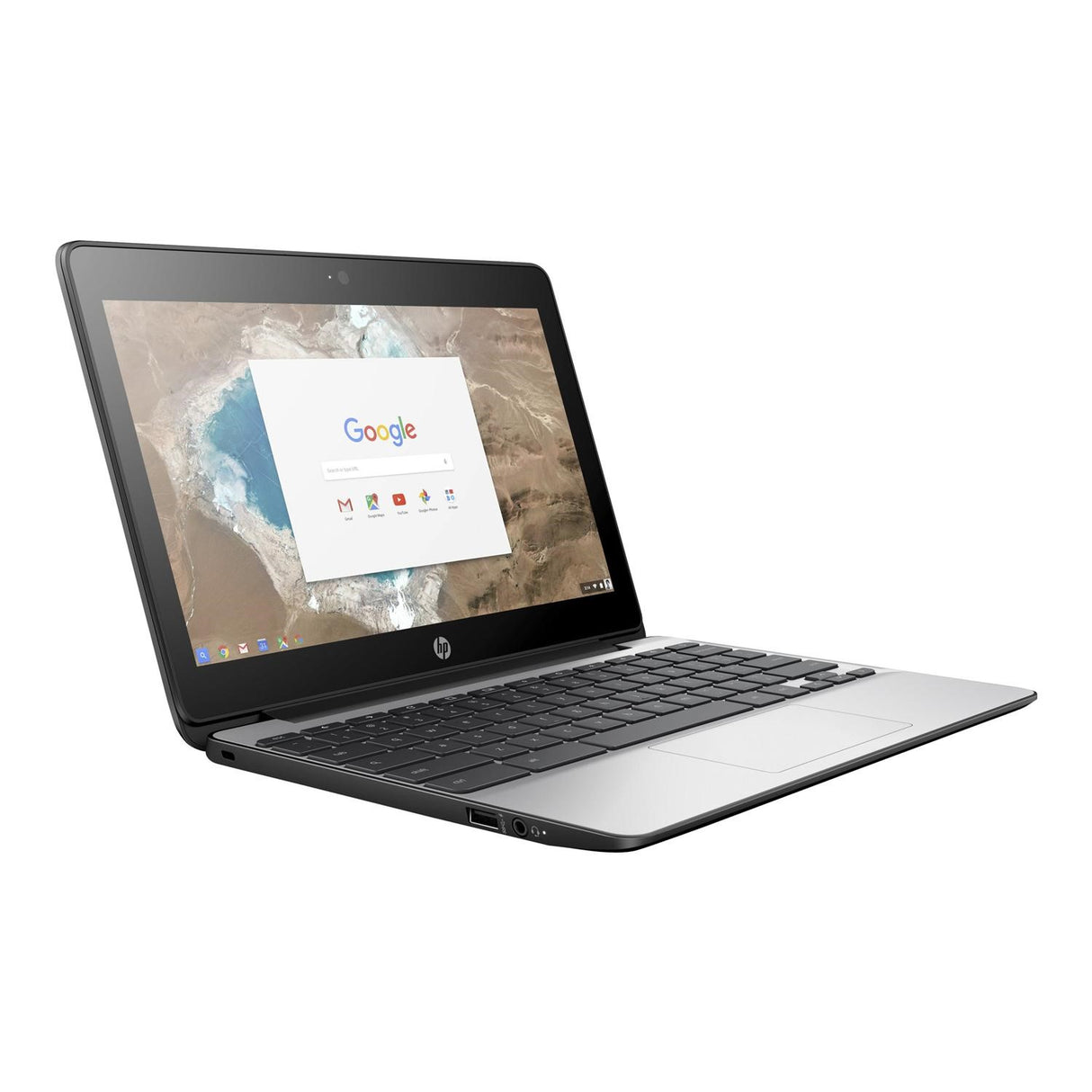 HP Chromebook 11-V000NA X9W43EA Intel Celeron N3060 2GB RAM 16GB 11.6" - Grey - Refurbished Good - Light Spots