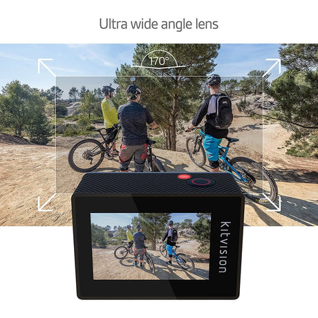 Kitvision Escape 4KW Action Camera Ultra-High Definition - Refurbished Excellent