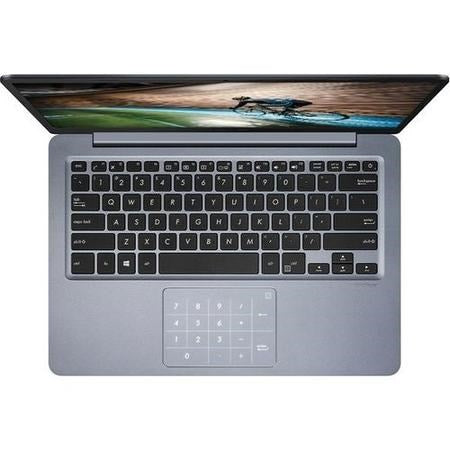 Asus E406M Laptop, Intel Celeron N4000, 4GB RAM, 64GB eMMC, 14'', Grey - Refurbished Good