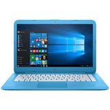 Refurbished HP Stream 14-AX000NA 14" Intel Celeron N3060 4GB RAM 32GB - Blue - Fair
