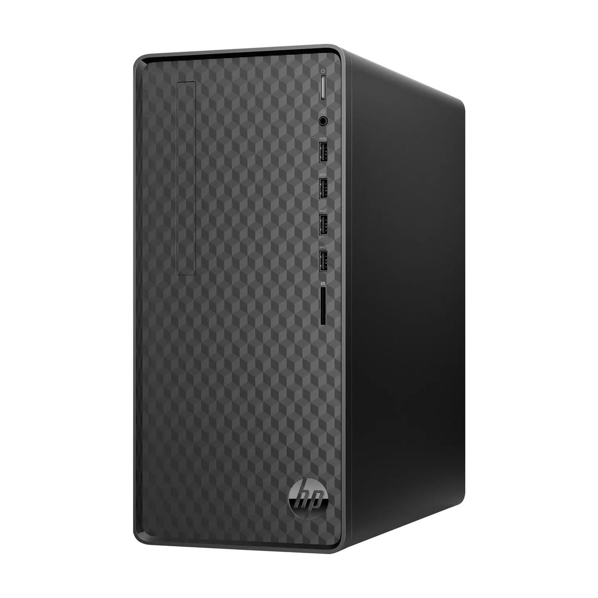 Refurbished HP M01-F1060NA Desktop PC Intel Core i3-10105 8GB RAM 256GB - Black - Good