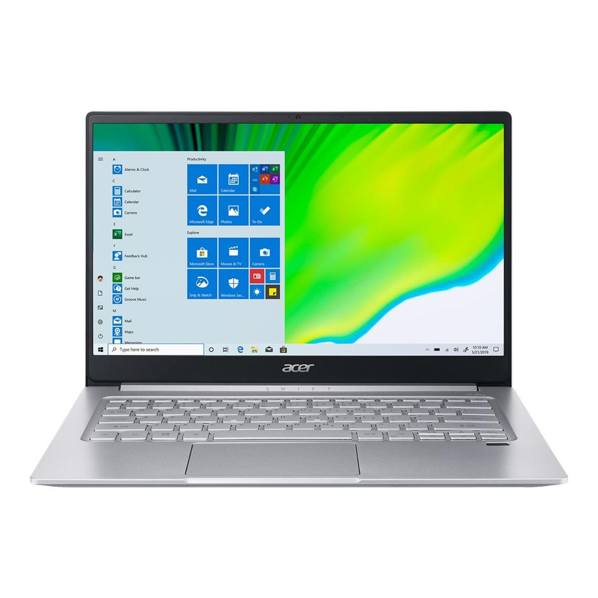 Refurbished Acer Swift 3 Intel Core i5-1135G7 8GB RAM 512GB 14" - Silver - Excellent