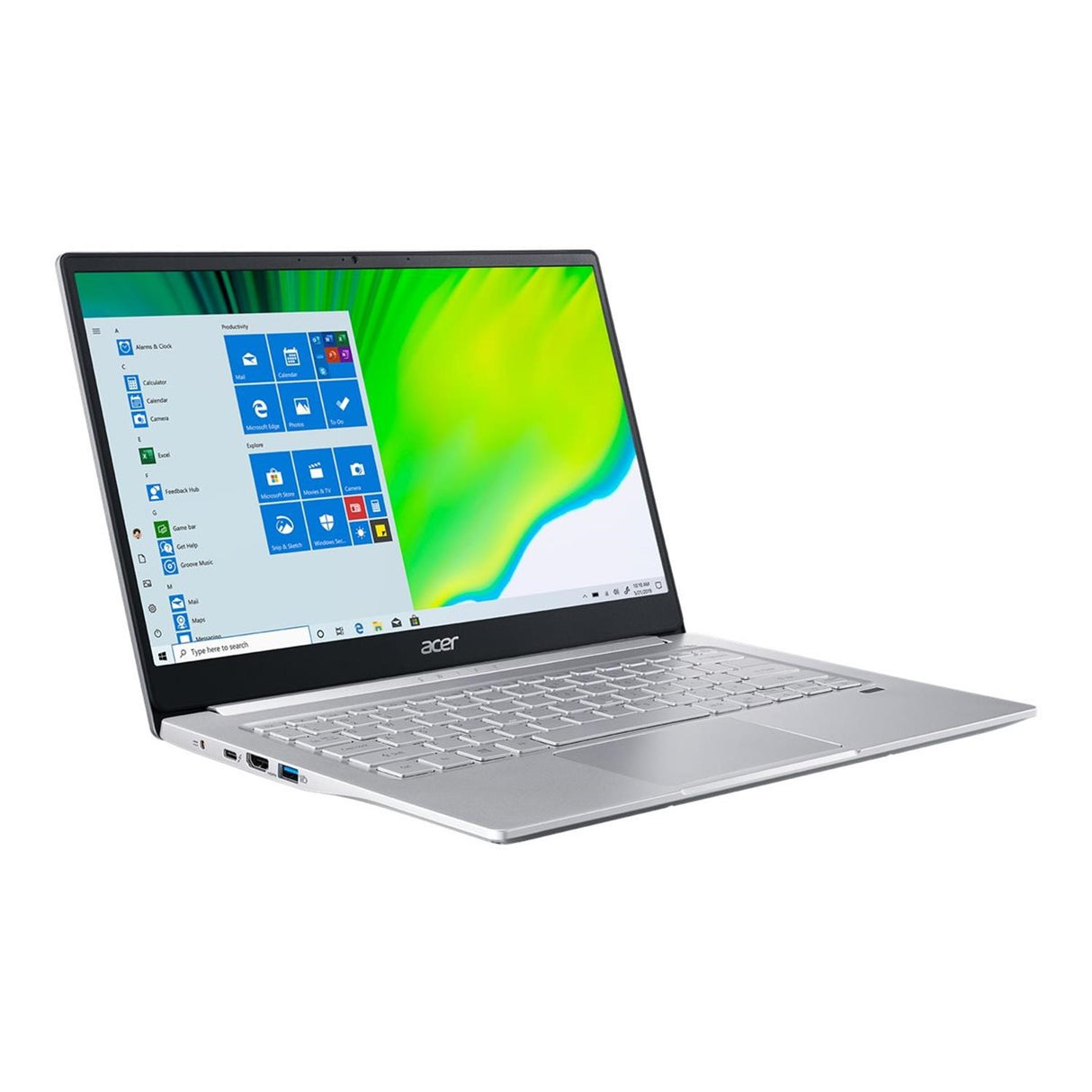 Refurbished Acer Swift 3 Intel Core i5-1135G7 8GB RAM 512GB 14" - Silver - Excellent