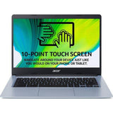 ASUS Chromebook CB314-1HT-C21U Laptop, Intel Celeron, 4GB, 64GB, 14" - Silver