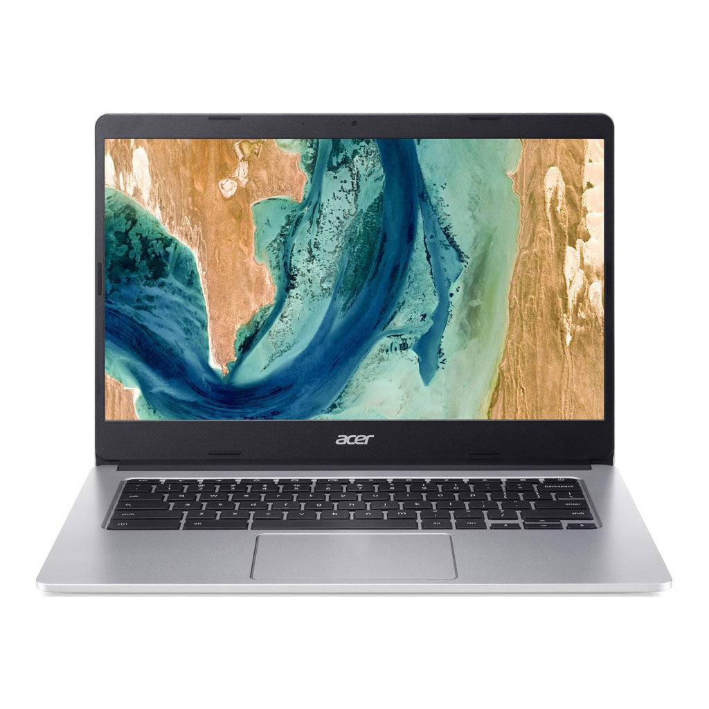 Refurbished Acer Chromebook 314 MediaTek MT8183C 4GB RAM 128GB 14" - Silver - Good
