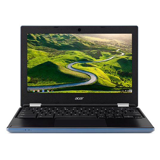 Acer CB3-132-C62B Chromebook Intel Celeron N3150 4GB RAM 16GB eMMC - Blue (NX.H1BEK.001)
