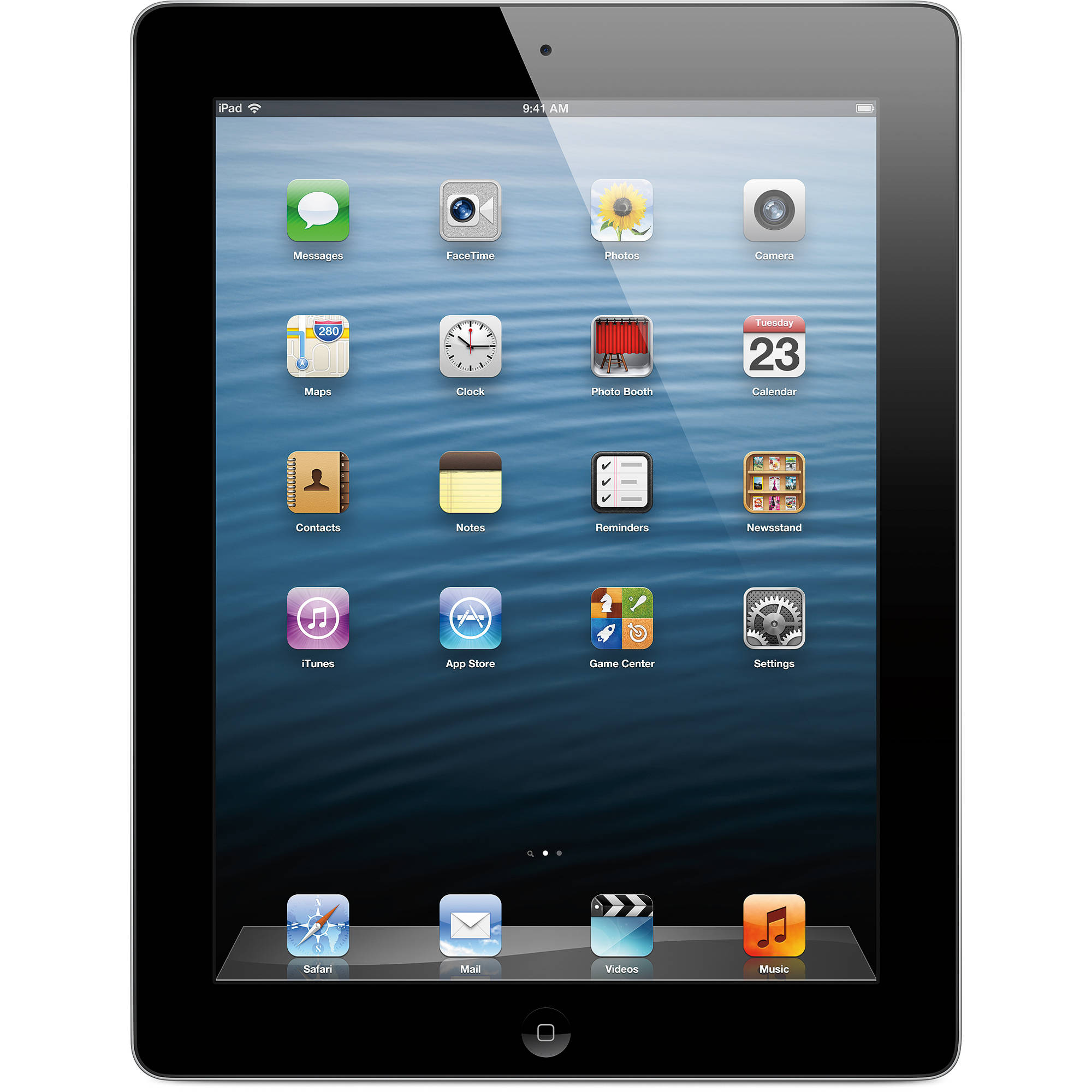 Apple iPad 4th Generation 9.7", MD524LL/A, Wi-Fi + Cell, 32GB, Black - Refurbished Fair
