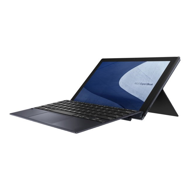 Refurbished ASUS ExpertBook B3 Detachable Qualcomm Snapdragon 7c Gen 2 8GB RAM 128GB 10.5" - Black - Excellent