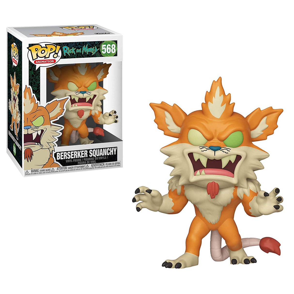 Funko Pop 568 - Rick and Morty Berserker Squanchy