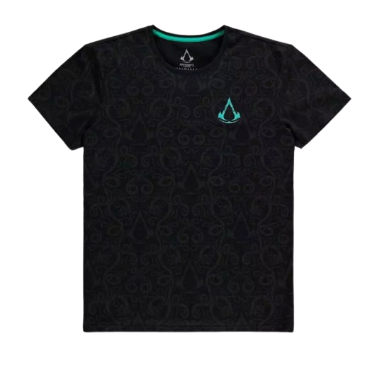 Difuzed Assassin's Creed Valhalla Nordic T-Shirt - Black - Small