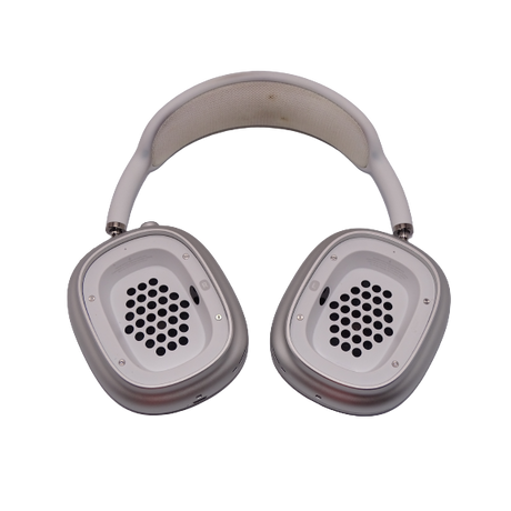 Apple AirPods Max Wireless Bluetooth Noise-Cancelling Headphones - Silver - NO EARMUFFS