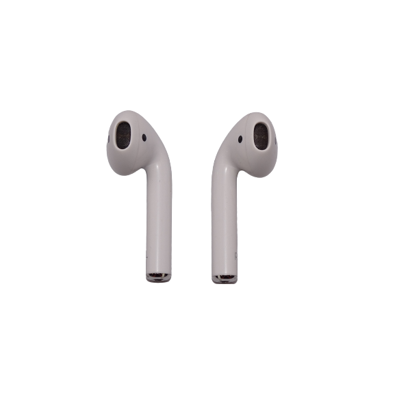 Apple AirPods 2nd Generation with Wired Charging Case - Heavy Cosmetic Damage & Wear - Refurbished Good