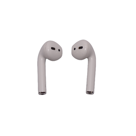 Apple AirPods 2nd Generation with Wireless Charging Case - Heavy Cosmetic Damage & Wear - Refurbished Fair