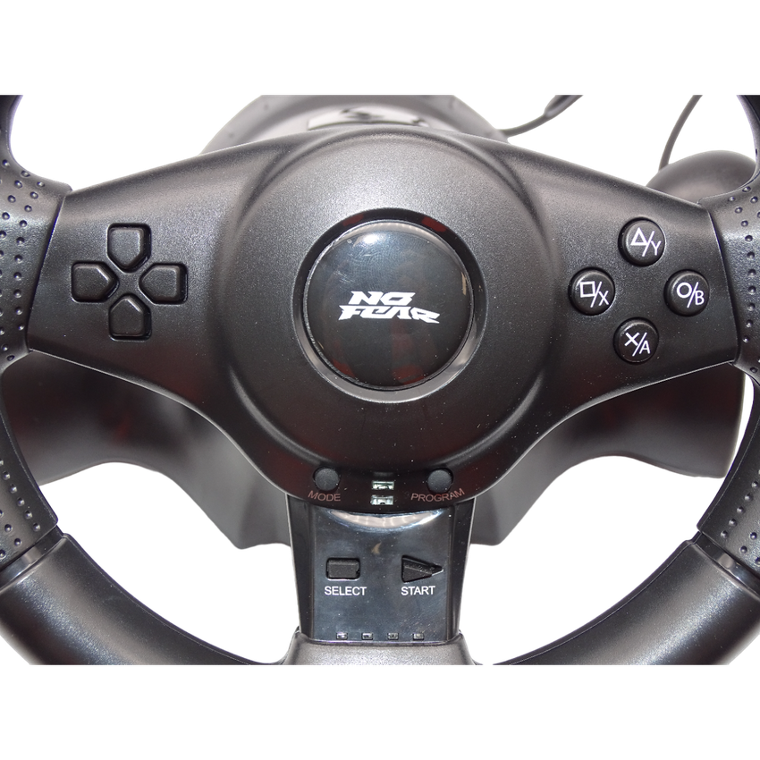 No Fear Multi-Platform Gaming Steering Wheel - Refurbished Good