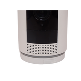 Ring Stick Up Cam Plug-In Security Camera - White - Refurbished Good - MISSING ACCESSORIES & VISIBLE SCRATCHES