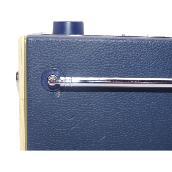 Roberts Rambler BT Digital Portable Bluetooth Radio - Navy Blue - Refurbished Good - DAMAGED FABRIC