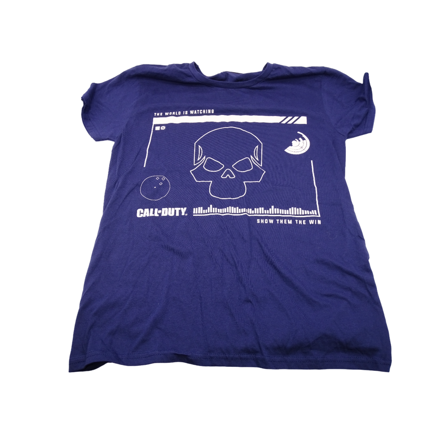 Fashion UK Activision Call of Duty T-Shirt - Navy Blue / White